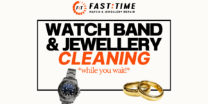 watch band and jewellery cleaning while you wait